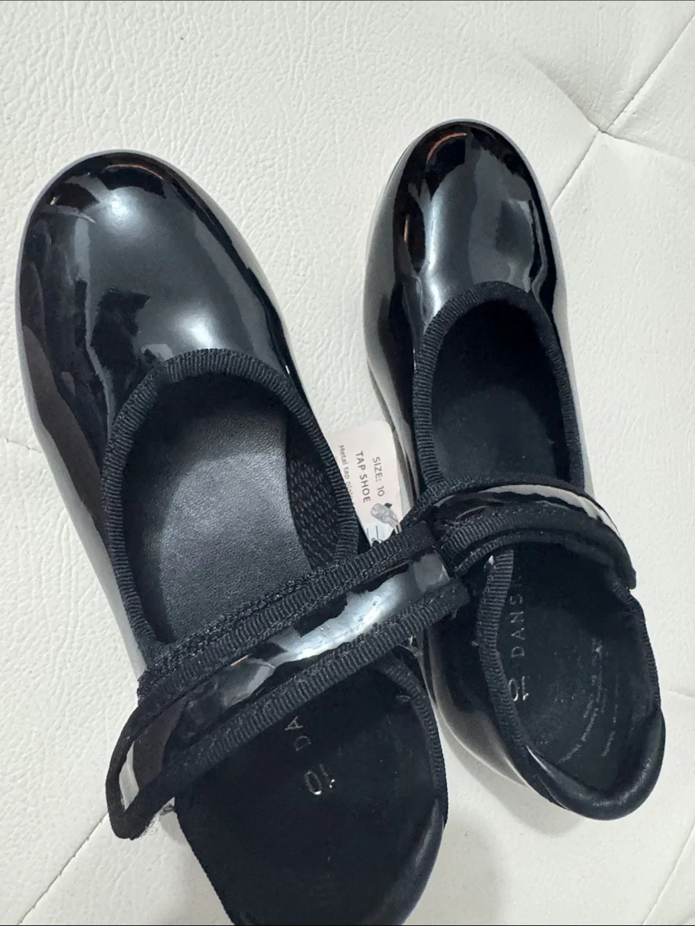 Danskin Black Patent Mary Jane Dress Shoes for Kids